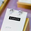  Khuyên Tai Nữ Karaff Elysia Lumi - Trang Sức Bạc 925 Mạ Vàng Trắng 