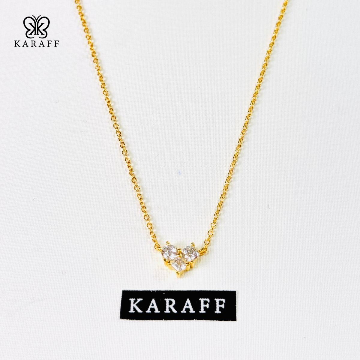  Dây Chuyền Karaff Flare Zest - Trang Sức Bạc 925 Mạ Vàng 24K 