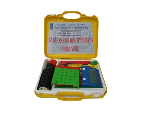 Bộ Lắp Ghép Mô Hình Kĩ Thuật Lớp 4(GV)
