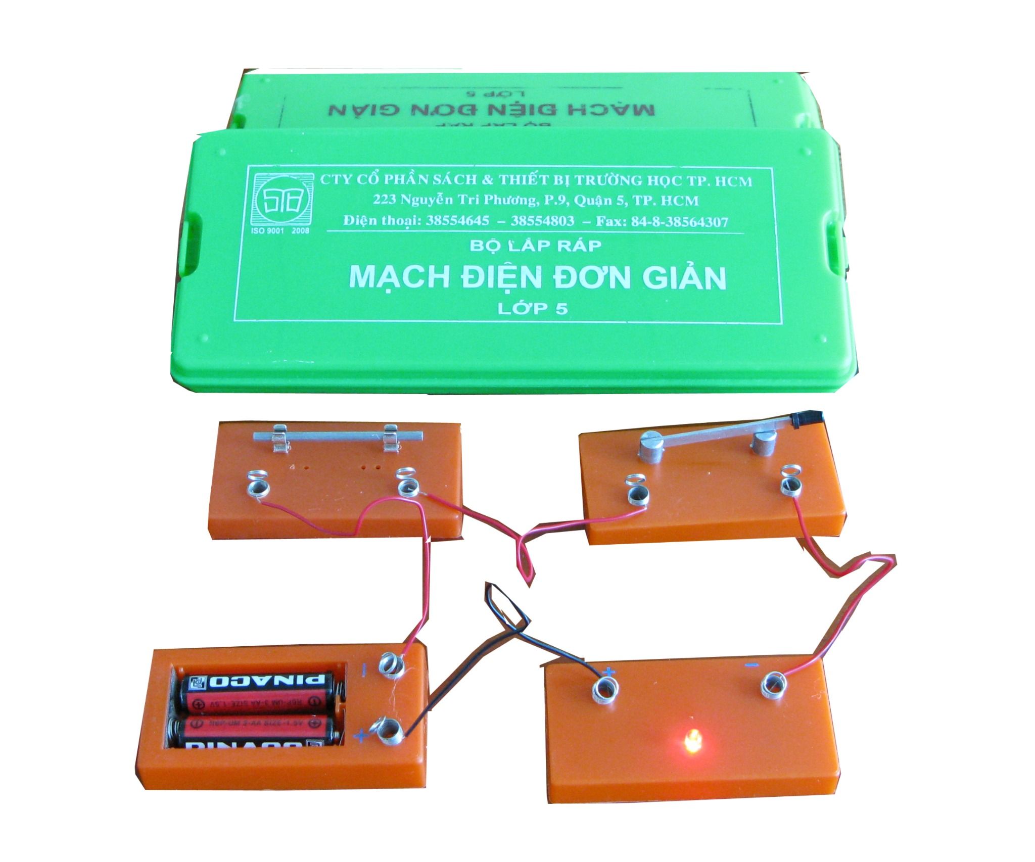 Bộ Lắp Mạch Điện Đơn Giản Lớp 5 (HS)