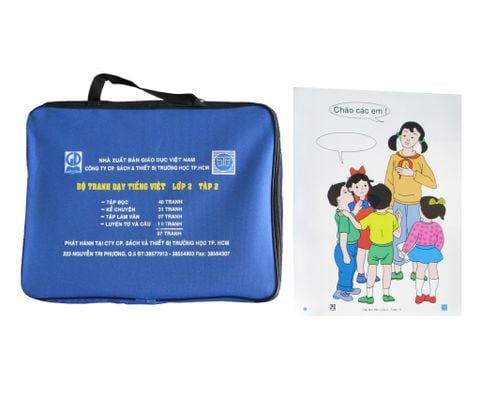 Bộ Tranh Dạy Tiếng Việt Lớp 2 - 2