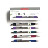 Bút Bi Zebra F-301 (Mực Xanh)