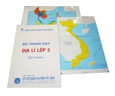  Bộ Tranh Dạy Địa Lí Lớp 5 