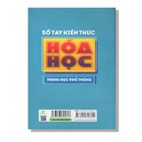 Sổ Tay Kiến Thức Hoá Học Trung Học Phổ Thông