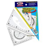 Thước Nhựa Dẻo WinQ Thước Vẽ Kỹ Thuật Đa Năng No.6