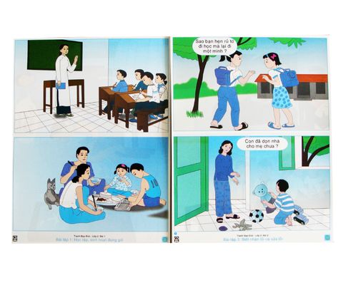 Bộ Tranh Đạo Đức Lớp 2