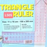 Thước Nhựa Dẻo WinQ Thước Vẽ Kỹ Thuật L-505 Metric