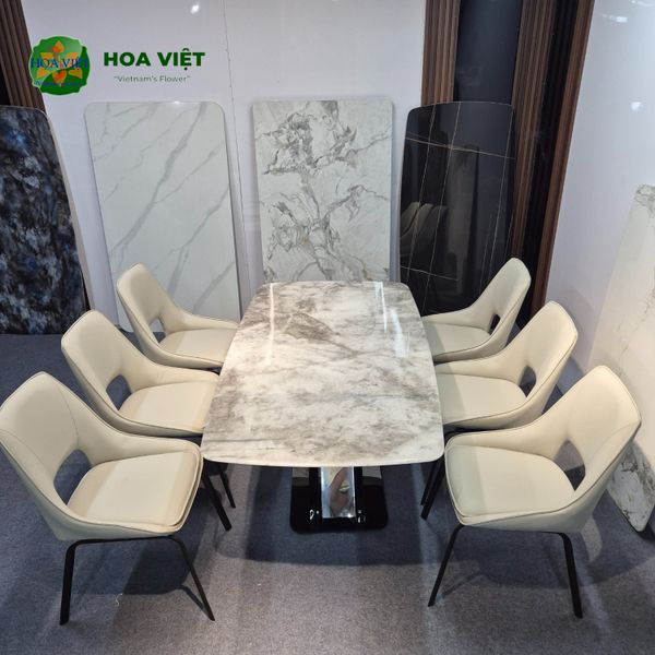 Bộ Bàn Ăn Siêu Tinh Thể Luxury 54