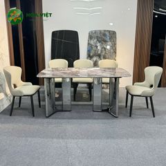 Bộ Bàn Ăn Siêu Tinh Thể Luxury 55