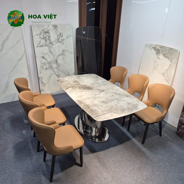 Bộ Bàn Ăn Siêu Tinh Thể Luxury 53