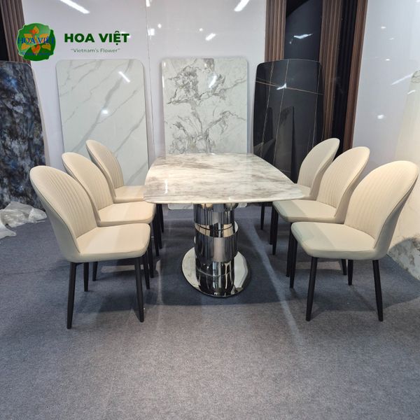 Bộ Bàn Ăn Siêu Tinh Thể Luxury 49
