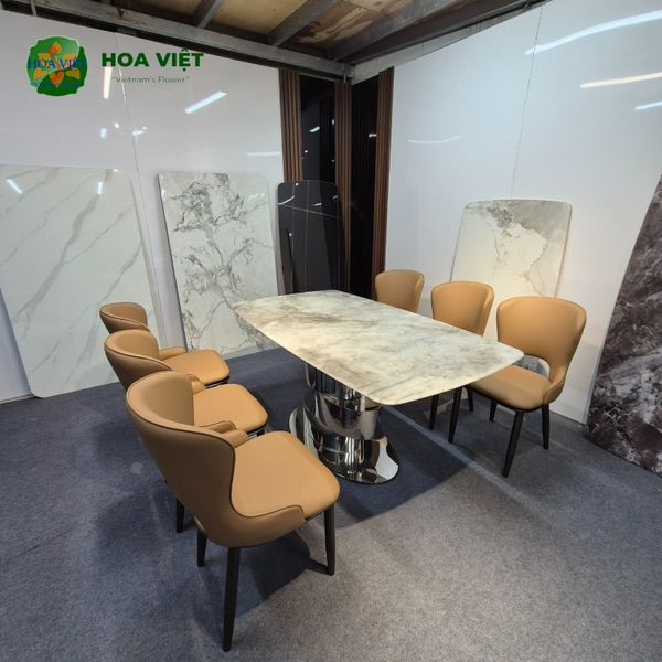 Bộ Bàn Ăn Siêu Tinh Thể Luxury 53