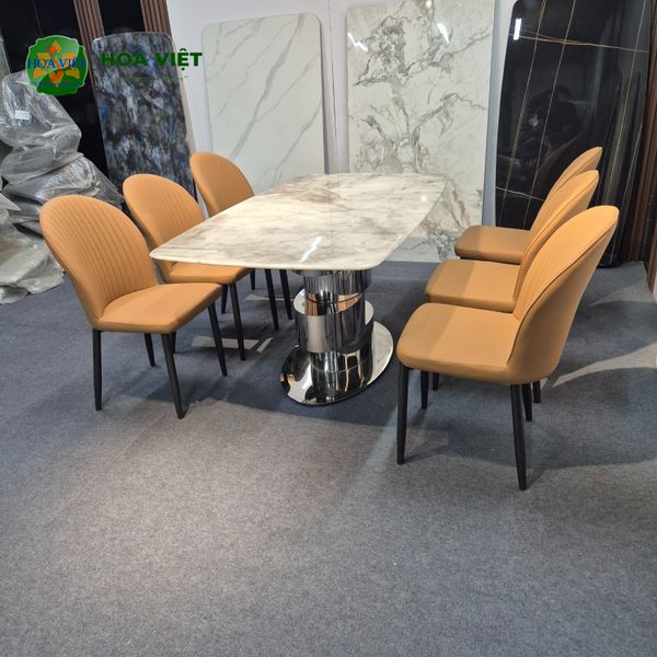 Bộ Bàn Ăn Siêu Tinh Thể Luxury 49