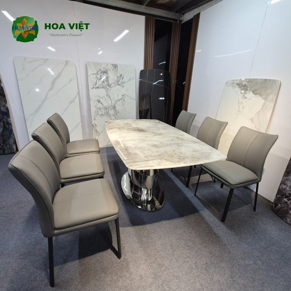 Bộ Bàn Ăn Siêu Tinh Thể Luxury 52