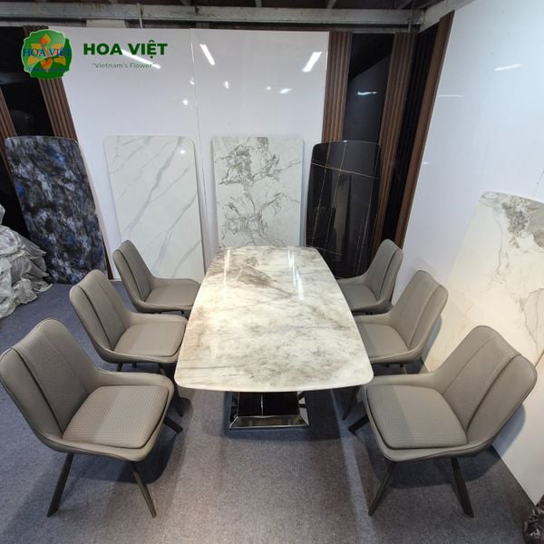 Bộ Bàn Ăn Siêu Tinh Thể Luxury 51