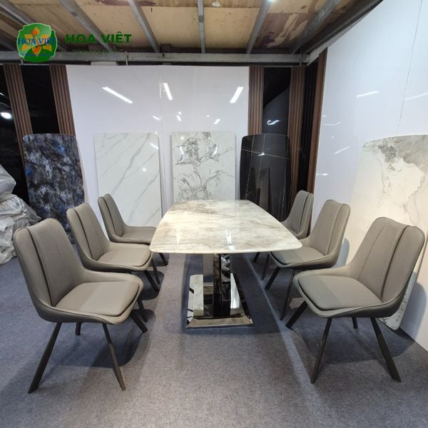 Bộ Bàn Ăn Siêu Tinh Thể Luxury 51