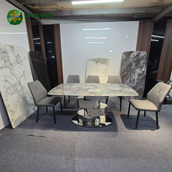 Bộ Bàn Ăn Siêu Tinh Thể Luxury 48