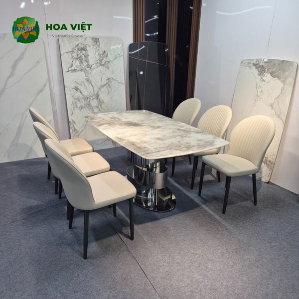 Bộ Bàn Ăn Siêu Tinh Thể Luxury 49