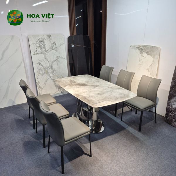 Bộ Bàn Ăn Siêu Tinh Thể Luxury 52