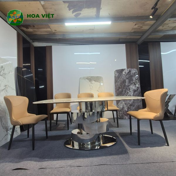 Bộ Bàn Ăn Siêu Tinh Thể Luxury 50