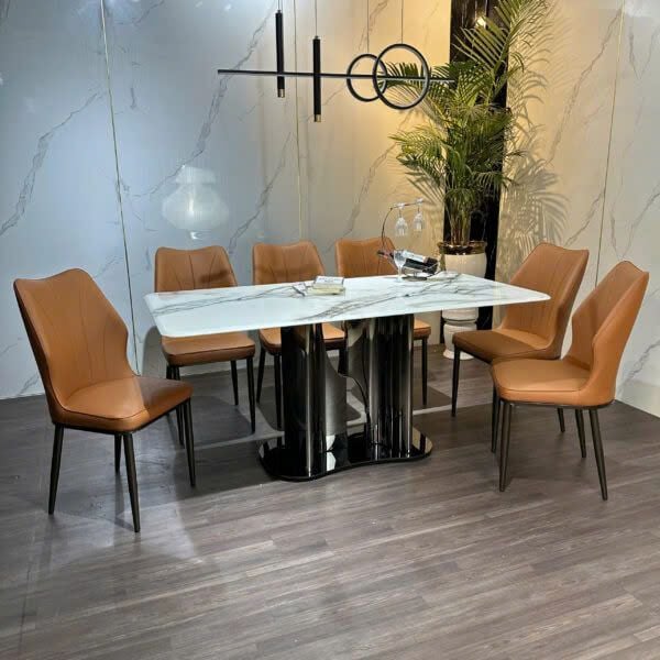 Bộ Bàn Ăn Siêu Tinh Thể Luxury  HV021