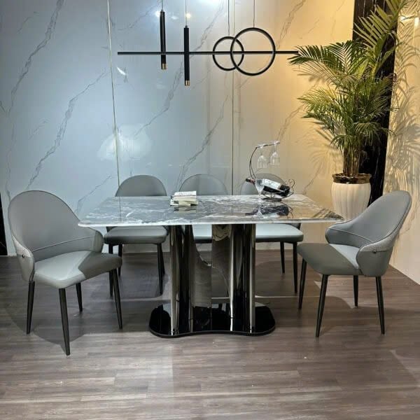 Bộ Bàn Ăn Siêu Tinh Thể Luxury  HV022