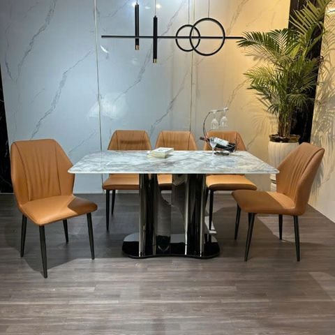 Bộ Bàn Ăn Siêu Tinh Thể Luxury  HV024