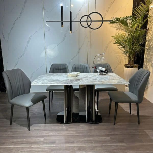 Bộ Bàn Ăn Siêu Tinh Thể Luxury  HV024