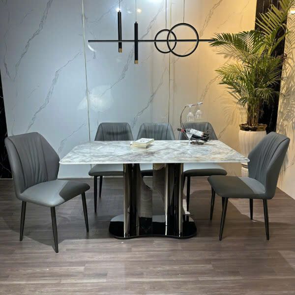 Bộ Bàn Ăn Siêu Tinh Thể Luxury  HV024