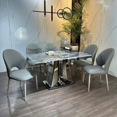 Bộ Bàn Ăn Siêu Tinh Thể Luxury  HV028