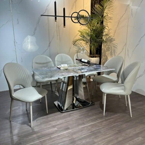 Bộ Bàn Ăn Siêu Tinh Thể Luxury  HV028