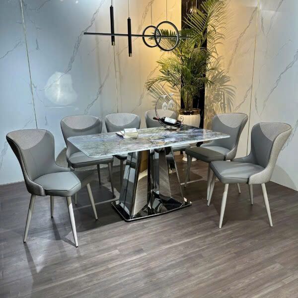 Bộ Bàn Ăn Siêu Tinh Thể Luxury  HV029