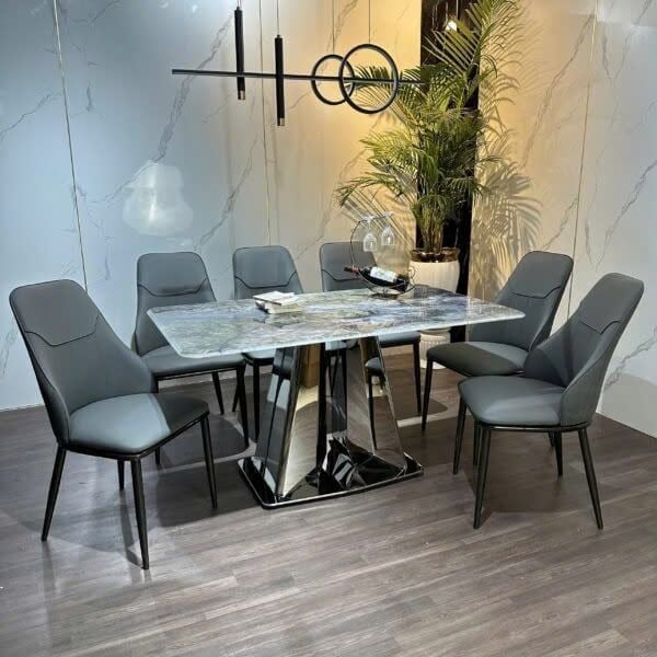 Bộ Bàn Ăn Siêu Tinh Thể Luxury  HV030