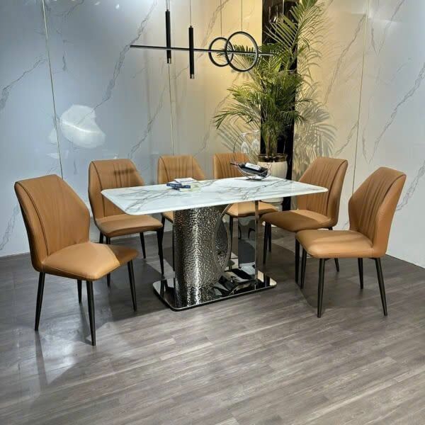 Bộ Bàn Ăn Siêu Tinh Thể Luxury  HV034