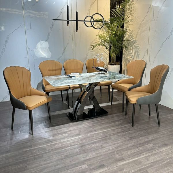 Bộ Bàn Ăn Siêu Tinh Thể Luxury  HV037