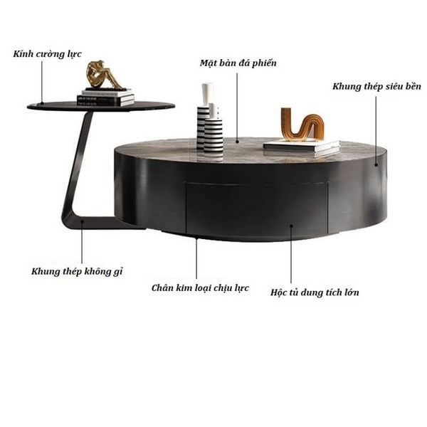 Bộ Bàn Trà Tròn - HV038