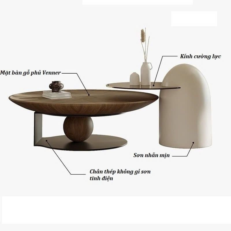 Bộ Bàn Trà Tròn - HV041