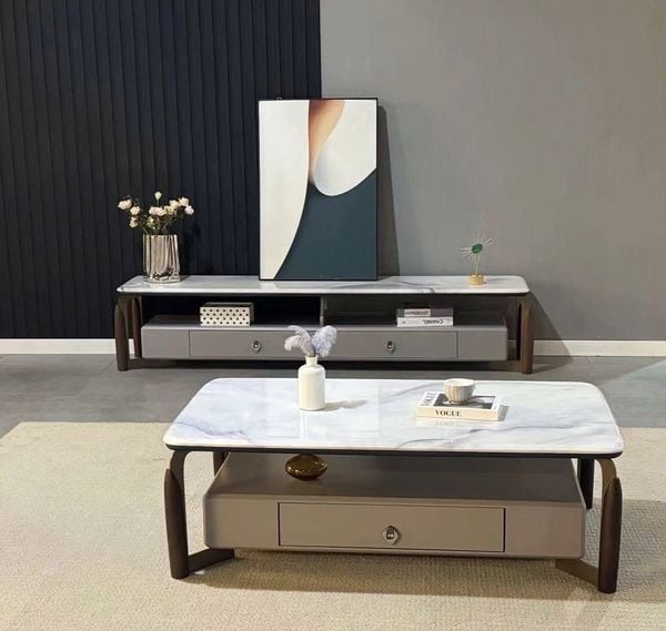 Bộ Bàn Trà Chữ Nhật - HV032