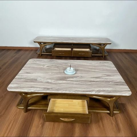 Bộ Bàn Trà Chữ Nhật - HV035