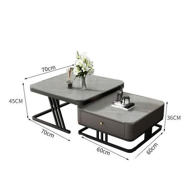 Bộ Bàn Trà Chữ Nhật - HV041