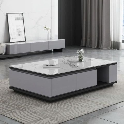 Bộ Bàn Trà Chữ Nhật - HV042