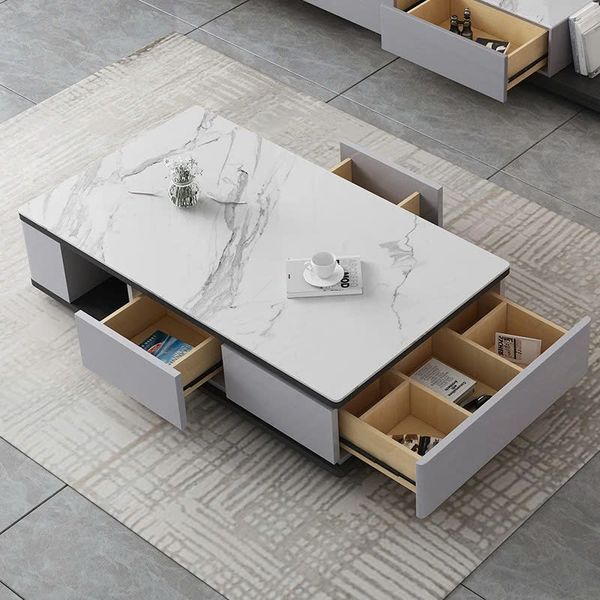 Bộ Bàn Trà Chữ Nhật - HV042