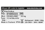 Máy sấy bơm nhiệt Electrolux UltimateCare 8 kg EDH803J5WC