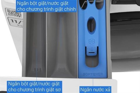 Máy giặt sấy Electrolux UltimateCare 500 Inverter giặt 11 kg - sấy 7 kg EWW1123P5WC