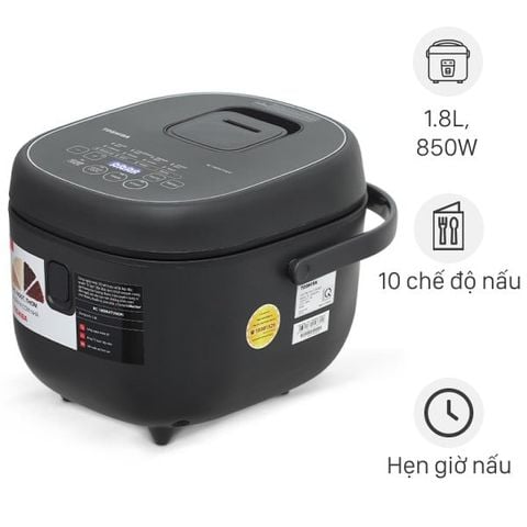 Nồi cơm điện tử Toshiba 1.8 lít RC-18DR4TVN(H)
