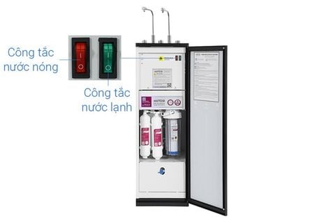 Máy lọc nước RO nóng nguội lạnh Mutosi MP-6100HCE 10 lõi