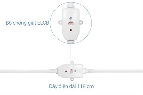 Bình nóng lạnh Atlantic 20 lít SWH 20H M-14 ESA SLIM 823044