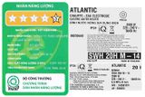 Bình nóng lạnh Atlantic 20 lít SWH 20H M-14 ESA SLIM 823044