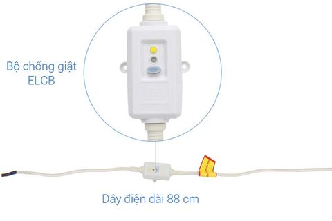 Bình nóng lạnh Ferroli 30 lít 2500W MIDO SQ