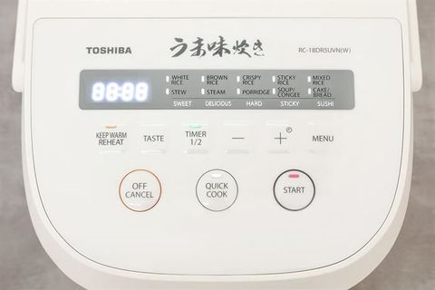 Nồi cơm điện tử Toshiba 1.8 lít RC-18DR5UVN(W)